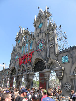 Cathedral Entrance of Hellfest 2015