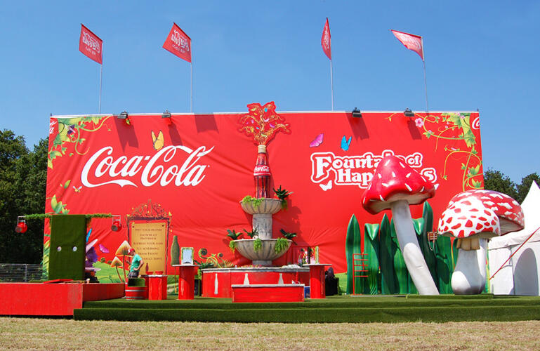 Coca Cola Fountain of Happiness